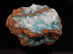 Rosasite and Calcite